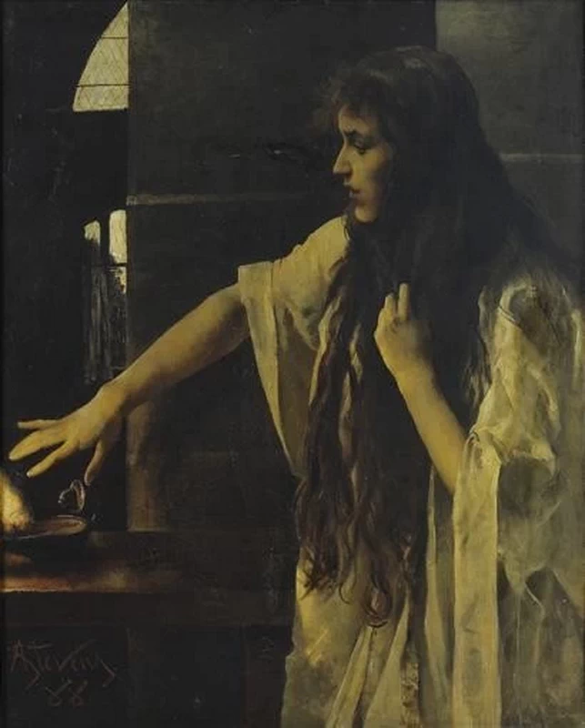Alfred Émile Stevens - 105, La vergine saggia